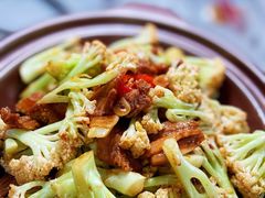 干锅有机菜花-淄博鲁膳坊