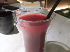 杨梅汁-左庭右院鲜牛肉火锅(浦江欢乐颂店)