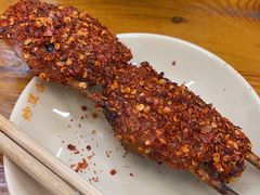 招牌秘烤鸡翅-炒豆合作社(东四总店)