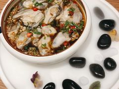 浸汁鲜蛎蝗-山楂树融合菜餐厅