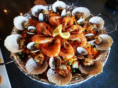 鲜贝组合海鲜饭-戴见海蒸汽海鲜自助餐厅(刘庄店)