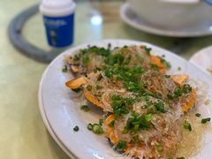 粉丝蒸扇贝-海上驿站渔家菜馆