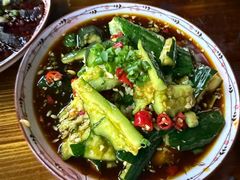 凉拌黄瓜-苗侗地道红酸.酸汤鱼·酸汤牛肉
