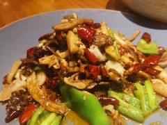 椒香炒牛肚牛舌-十三式重庆江湖菜(金茂览秀城店)