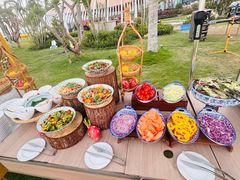 -JW万豪厨房餐厅·滨海草坪烧烤·海鲜·海景(三亚绿发山海天JW万豪酒店)