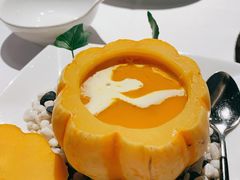 奶油南瓜汤-梧桐Plus·创意京·川料理(万象城店)