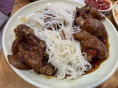 微辣辛辣猪蹄-贤花饭店(城阳店)