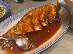 汁烧鲈鱼-那家小馆•北京菜•烤鸭(中关村店)