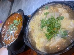 醋椒豆腐-老姑砂锅·烧烤天津菜(体北道店)