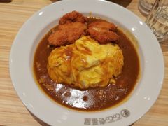 炸鸡排咖喱蛋包饭-COCO壱番屋(北京平安国际金融中心店)