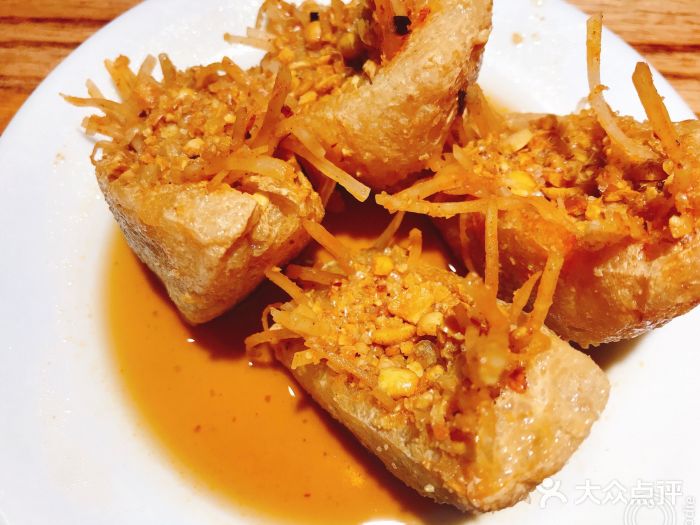 叶婆婆钵钵鸡(乐山老店)油炸豆腐干图片