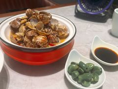 免辣清炒小花蛤-船歌·鱼水饺青岛菜(太阳宫凯德MALL店)