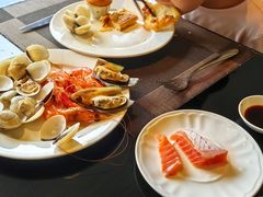 -大中华希尔顿酒店-念自助餐·海南美食·三文鱼