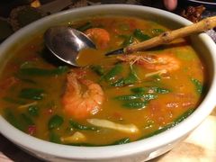 翡翠海鲜面疙瘩汤-绿茶餐厅(乐峰广场店)