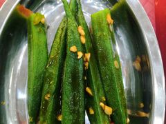 凉拌秋葵-北京大学-燕南食堂