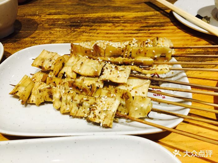 木屋烧烤(棠下店)烤牛板筋图片