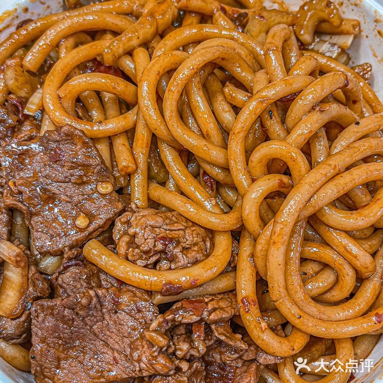 感谢深圳本地人带路新疆炒米粉果然狠过瘾!