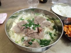 -吉林延边牛肉汤饭，大冷面