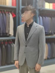 点击看大图 -怒马会 全麻衬西装高级定制