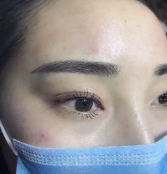 -西施无菌半永久纹绣眉眼影唇轻增发纹发际线