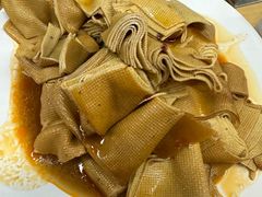 拌干豆腐-李刚鸡西刀削面