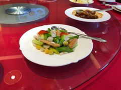 铁棍山药炒芦笋-利苑酒家(华熙国际店)
