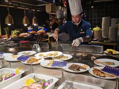 自助取餐区-V-ONE西雅图海鲜自助餐厅(仓山万达广场店)