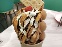 乐芝芝牛奶雪糕鸡蛋仔芭菲-CHOCHENG&CO.(欢乐海岸店)