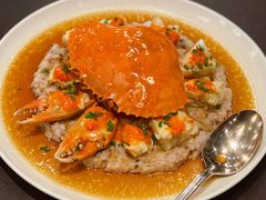 和乐蟹蒸手剁肉饼-广州文华东方酒店·江-由辉师傅主理