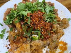 蒸牛肉蒸肥肠-豆相识•九九豆腐脑(牛咡桥店)