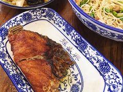 爆鱼-孙盛兴奥灶面馆·蟹黄面·三虾面(山塘街总店)