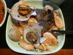 -九寸花汀海鲜烤肉自助(中东迪克店)