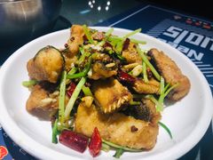 干煸糍粑鱼-全聚贤餐厅·湖北家常菜(沙湖店)