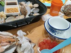 -天盛海鲜烧烤大排档·本地小海鲜·牟平腿穗子(幸福店)