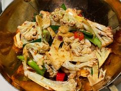 干锅有机花菜-绿茶餐厅(成都太古里店)