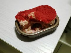 红丝绒半熟芝士蛋糕-瑞幸咖啡(丰盛町店)