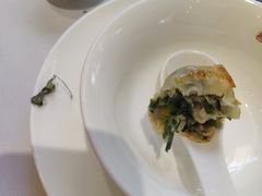 香煎韭菜饺-君德澜酒家·创意粤菜(金山谷店)