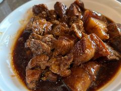 油豆腐红烧肉-东滩湿地公园观海楼餐厅
