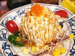 炸温泉蛋土豆泥沙律-仙隐小鹿中華の日料(正弘城店)