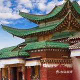 一座高大华丽建筑的寺庙