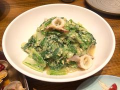 笔管鱼炒小白菜-必点海鲜·鲅鱼水饺(鞍山西道店)