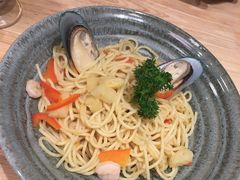 泰式青柠海鲜意面-棒约翰比萨·意面(松江开元店)
