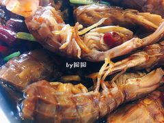 辣炒虾爬子-喝丢一只鞋辣炒海鲜小烧烤(三八广场店)