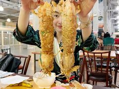 -班赞海鲜市场胖阿姨加工点