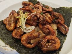 青芥头抽焗游水虾-海宝酒家(中山四路店)