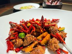 鲍鱼炒辣子鸡-锦西湖·海鲜小馆(未来科技城店)