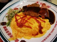 黑椒鸡扒蛋包饭-龙记·香港茶餐厅(海上世界店)
