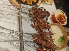 -宝记烧烤·碳锅羊肉·羊蝎子火锅·夜食社(文体路创始店)