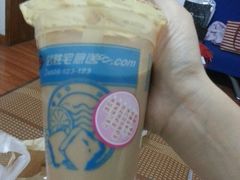奶茶巧克力珍珠的-必胜客(南湖宅急送店)
