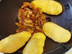 地锅茄子-洪福龙虾